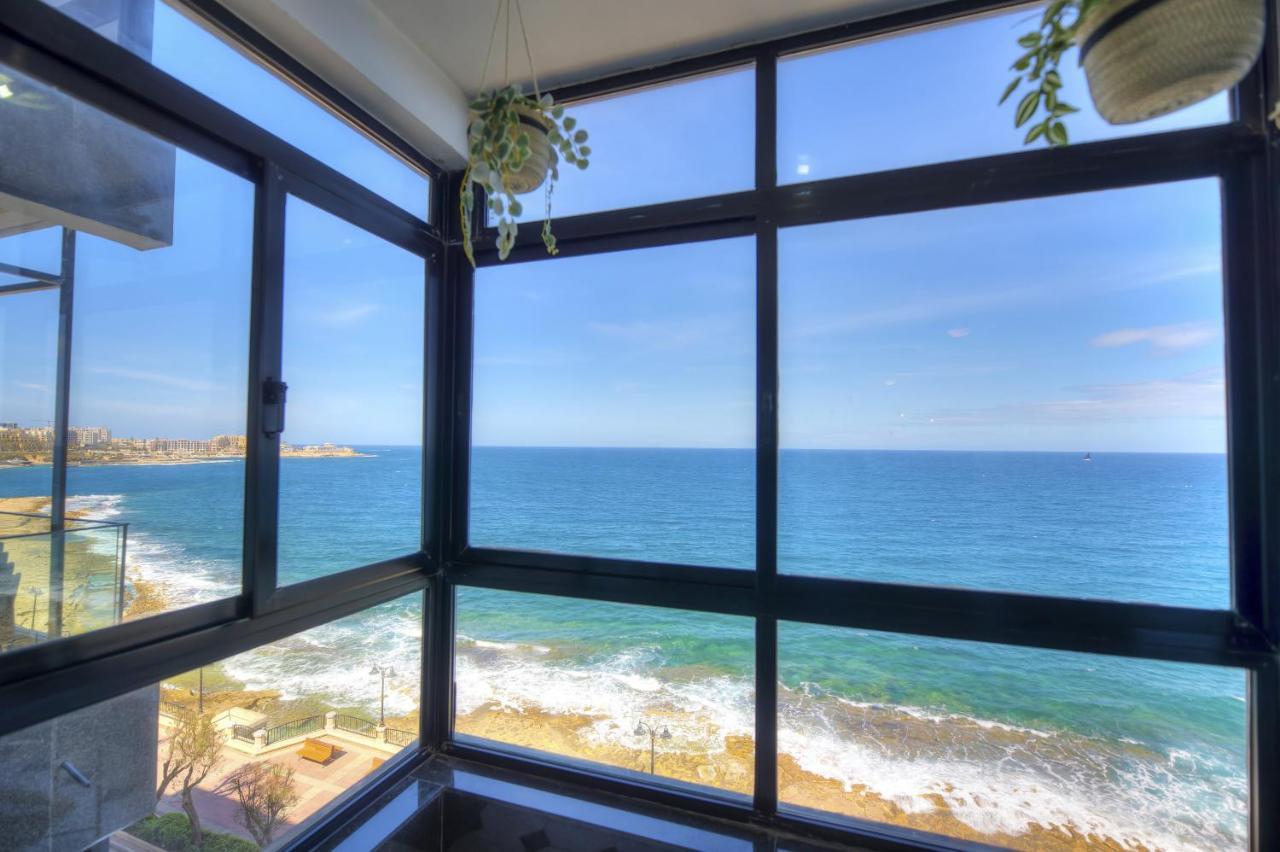Beautifully Furnished Seafront 4 Bedrooms Goslm-4 Sliema Ngoại thất bức ảnh